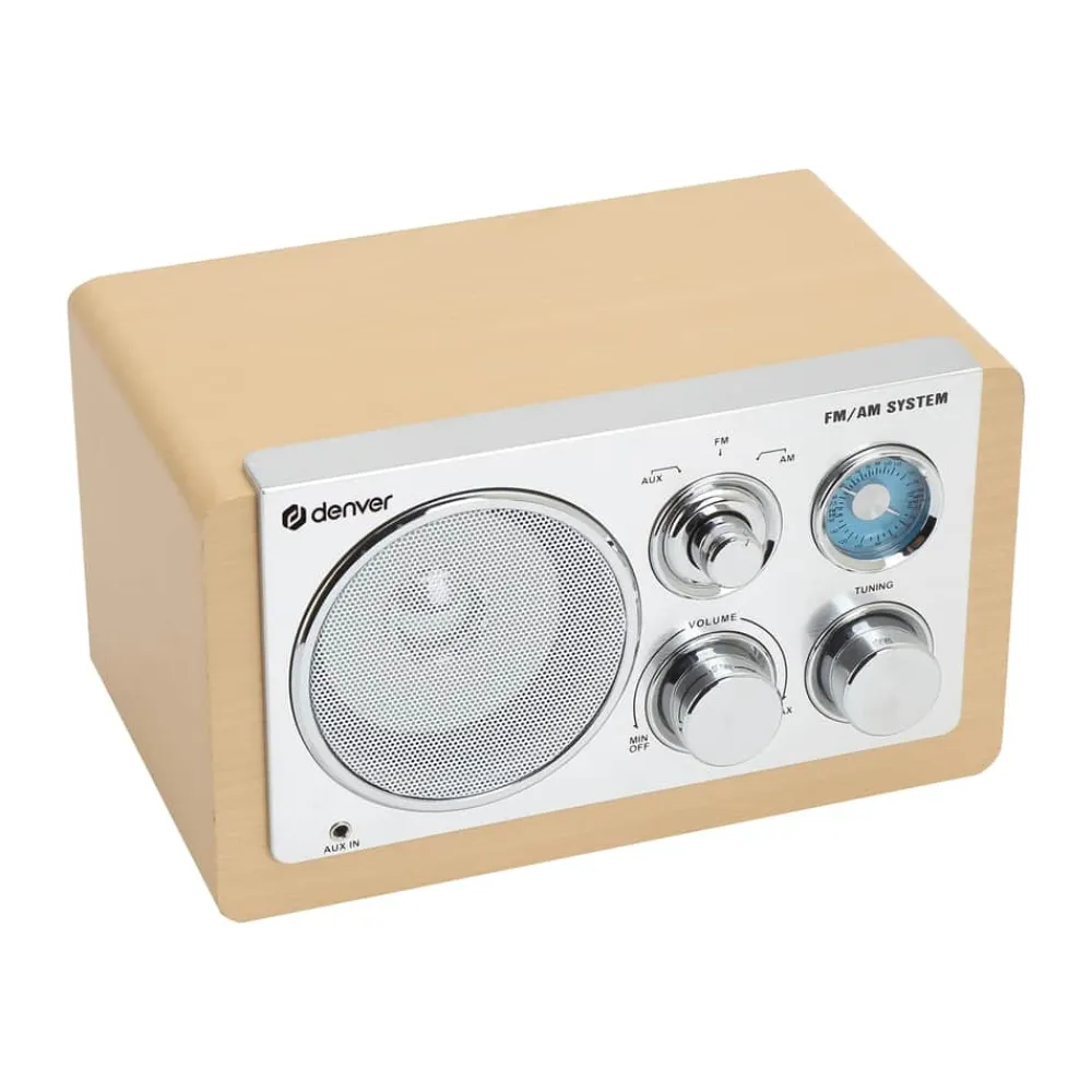 Hot Analog Radio Højtalere Og Hovedtelefoner