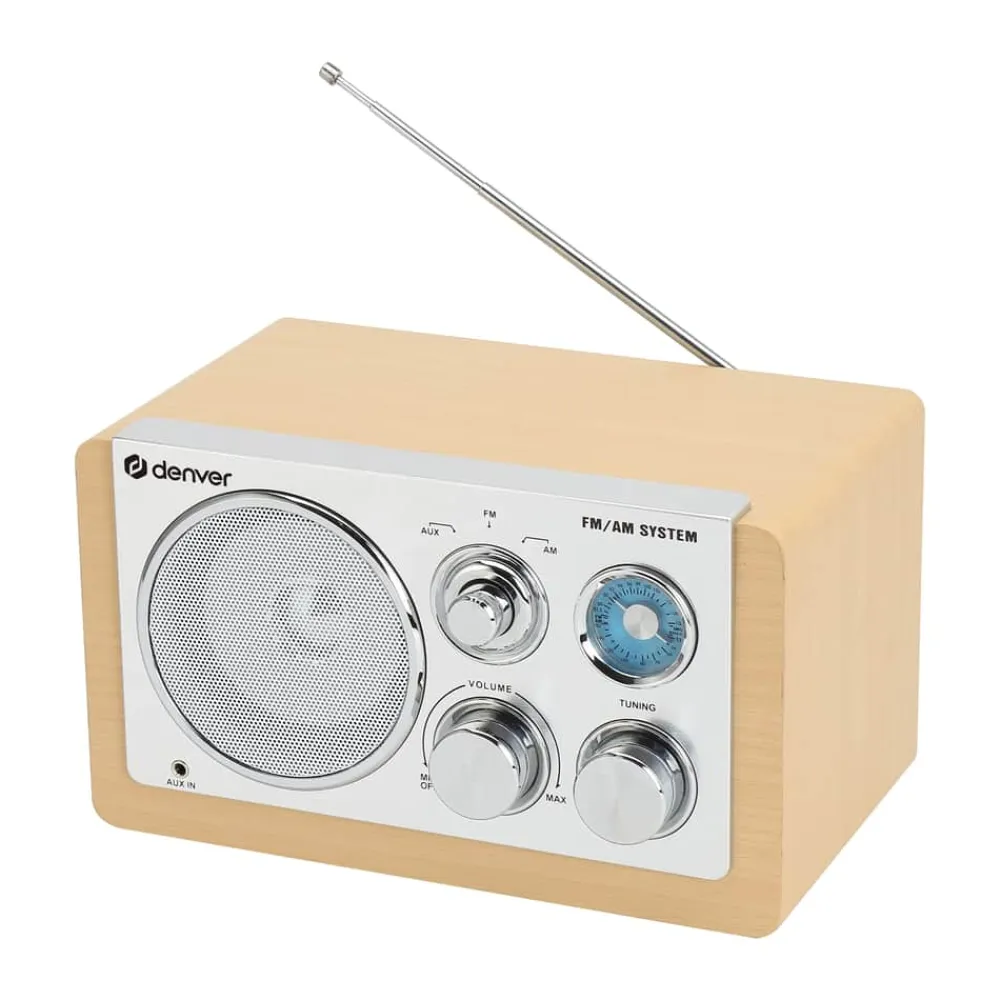 Hot Analog Radio Højtalere Og Hovedtelefoner