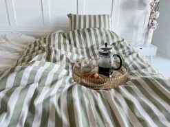 Best Blok Strib Sengesæt Sengetøj