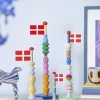 Outlet Bordflag - Pashtel Festartikler