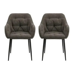 New Brooke Spisebordsstol med armlæn - 2 stk Stole