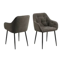 New Brooke Spisebordsstol med armlæn - 2 stk Stole