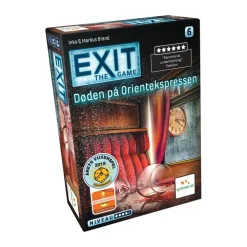 Brætspil - Exit 6: Døden På Orientekspressen Bøger Og Spil