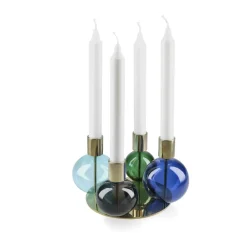 Clearance Bubble Kronelysestage Julepynt|Lysestager