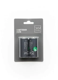 C Batterier - 2 stk. Batterier
