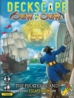 Outlet Deckscape - Crew vs Crew – Pirater, gåder og kamp om skatten Bøger Og Spil