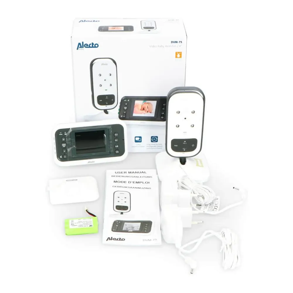 Discount DVM-75 Babyalarm med video Børn Babyalarmer