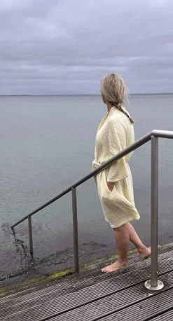 Clearance Fine Badekåbe Morgenkåber