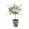 Hot Flora Kunstig Oliventræ Kunstige Blomster