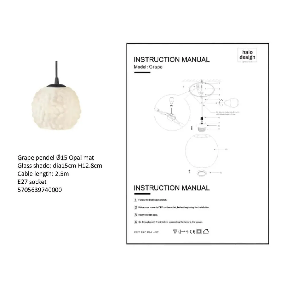 Clearance Grape Pendel Pendler
