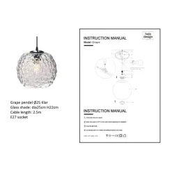 Clearance Grape Pendel Pendler