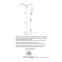 Discount Hudson Gulvlampe Gulvlamper