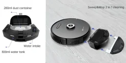 Hot 2-i-1 Robot- og moppestøvsuger M8Pro Støvsugere Og Poser