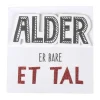 Online Kort - Alder er bare et tal Festartikler