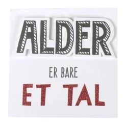 Online Kort - Alder er bare et tal Festartikler