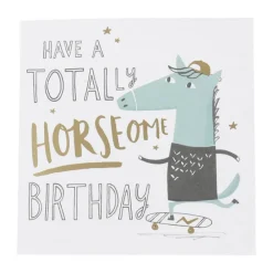 Sale Kort - Have a totally horseome birthday Festartikler