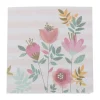 Outlet Kort med motiv af blomster Festartikler