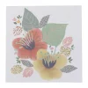 Best Kort med motiv af blomster Festartikler