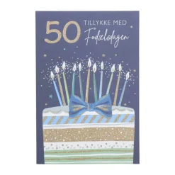 Discount Kort - 50 års Fødselsdag Festartikler
