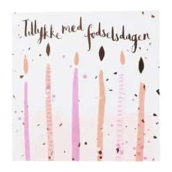 Online Kort - Tillykke med fødselsdagen Festartikler
