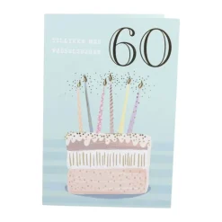 Best Kort - Tillykke 60 år Festartikler