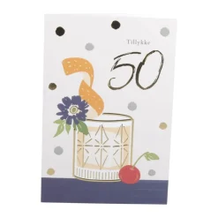 Discount Kort - Tillykke 50 år Festartikler