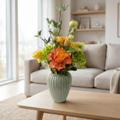New Kunstig Blomsterbuket Kunstige Blomster