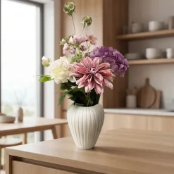 Outlet Kunstig Blomsterbuket Kunstige Blomster