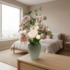 Clearance Kunstig Blomsterbuket Kunstige Blomster