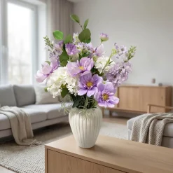 Online Kunstig Blomsterbuket Kunstige Blomster