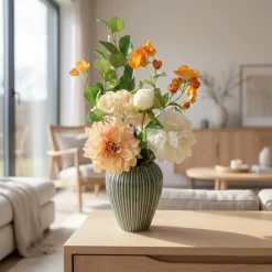 Clearance Kunstig Blomsterbuket Kunstige Blomster