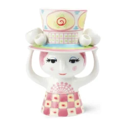 Outlet Lady With Hat Vase Vaser