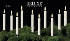 Discount LED Juletræslys - 10 stk. Julepynt