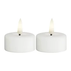 Hot LED Mini Fyrfadslys - 2 stk. Lysestager|Lys