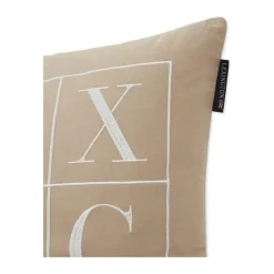 Hot Logo Cotton Twill Pudebetræk Pyntepuder Og -Betræk