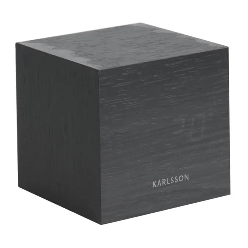 New Mini Cube Veneer Vækkeur Ure