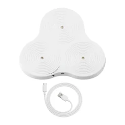 Outlet Multicharger Ladestation 3 Led-Lys|Lys