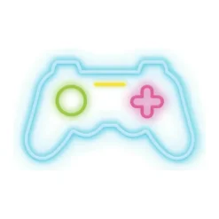 Neon LED Lampe - Joystick Væglamper