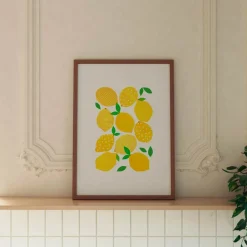 Sale Orara Studio Plakat - Lemon Crowd Plakater Og Vægdekoration