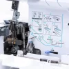 Clearance Overlock Symaskine M343DST Symaskiner Og Tilbehør