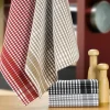 Clearance Petites Carreaux Viskestykke Køkkentekstiler