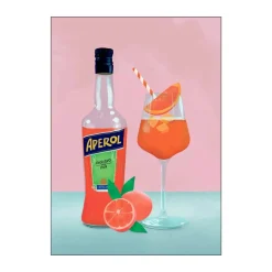 Hot Plakat - Aperol Spritz Plakater Og Vægdekoration