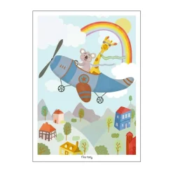 Hot Plakat - Flyverplakat Børn Til Børneværelset