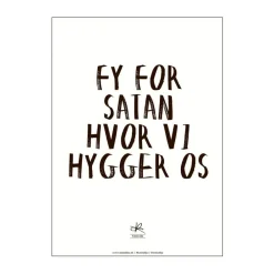 Sale Plakat - Hvor vi hygger os Plakater Og Vægdekoration