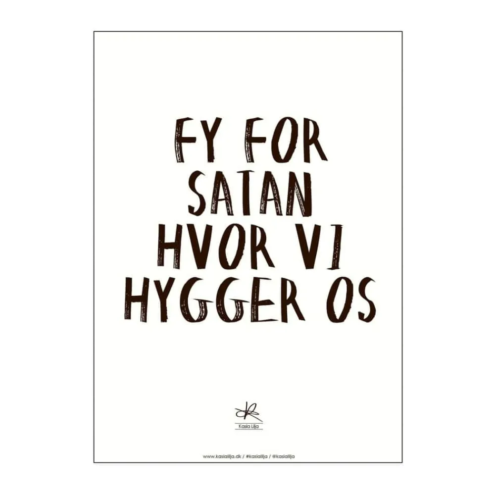 Sale Plakat - Hvor vi hygger os Plakater Og Vægdekoration