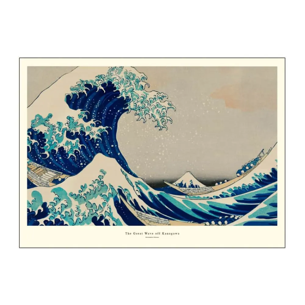 New Plakat - The great wave off Kanagawa Plakater Og Vægdekoration