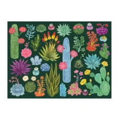 New Puslespil - Desert Flora Bøger Og Spil