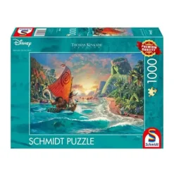 New Puzzle - Disney Vaiana Bøger Og Spil