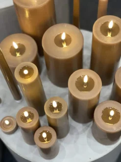 New Real Flame LED Bloklys Lys