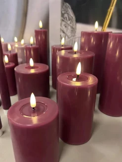 Real Flame LED Bloklys Led-Lys|Lys